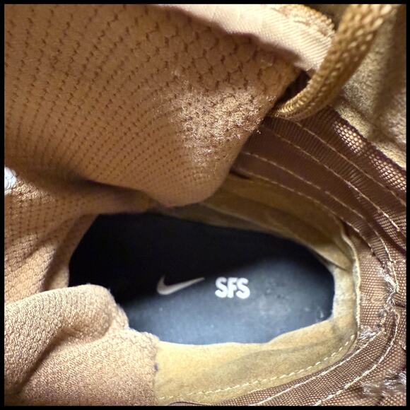 NIKE SFB Gen 2 8" Mens 15 Tactical Boots Coyote Tan Military Combat Suede READ - Picture 14 of 14